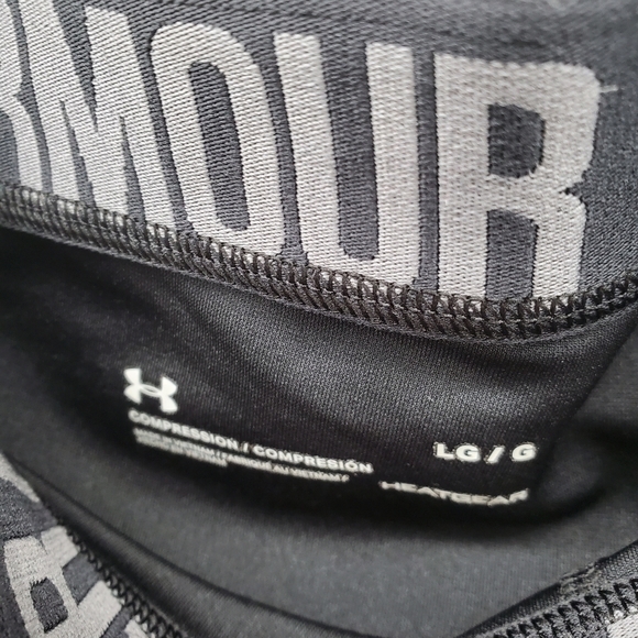 Under Armour compression heat gear crop leggings women's size large - Picture 5 of 6